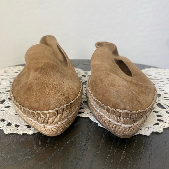 PRADA suede espadrille pointed flats - Picture 4 of 4